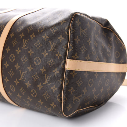 Louis Vuitton Monogram Keepall Bandouliere 55 6 of 10