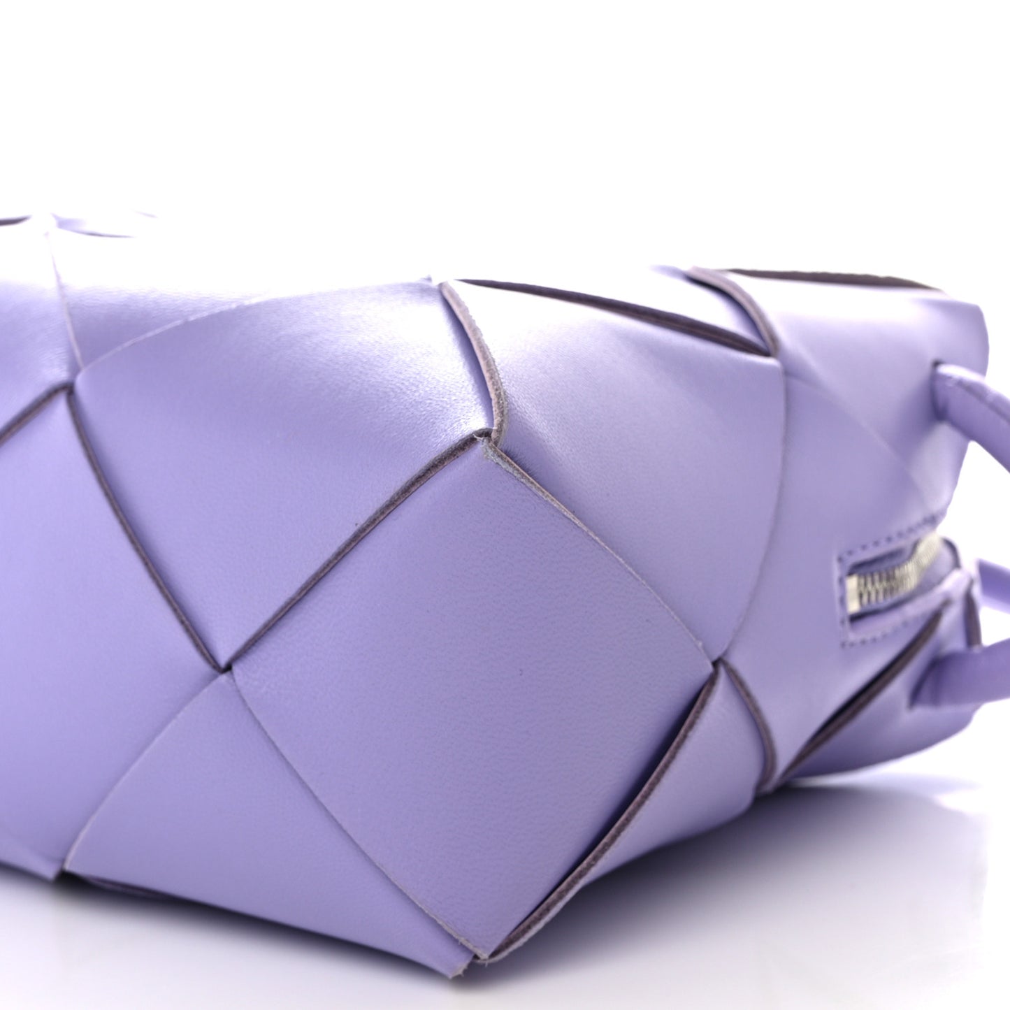 Lambskin Maxi Intreccio Small Cassette Camera Bag Wisteria
