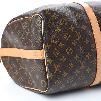 Louis Vuitton Monogram Keepall Bandouliere 45 9 of 12