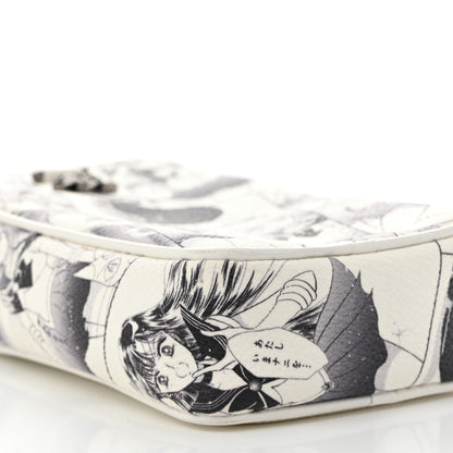 Jimmy Choo X SAILOR MOON Coated Canvas Printed Varenne Phone Case Black White Ultra Black 8 of 10