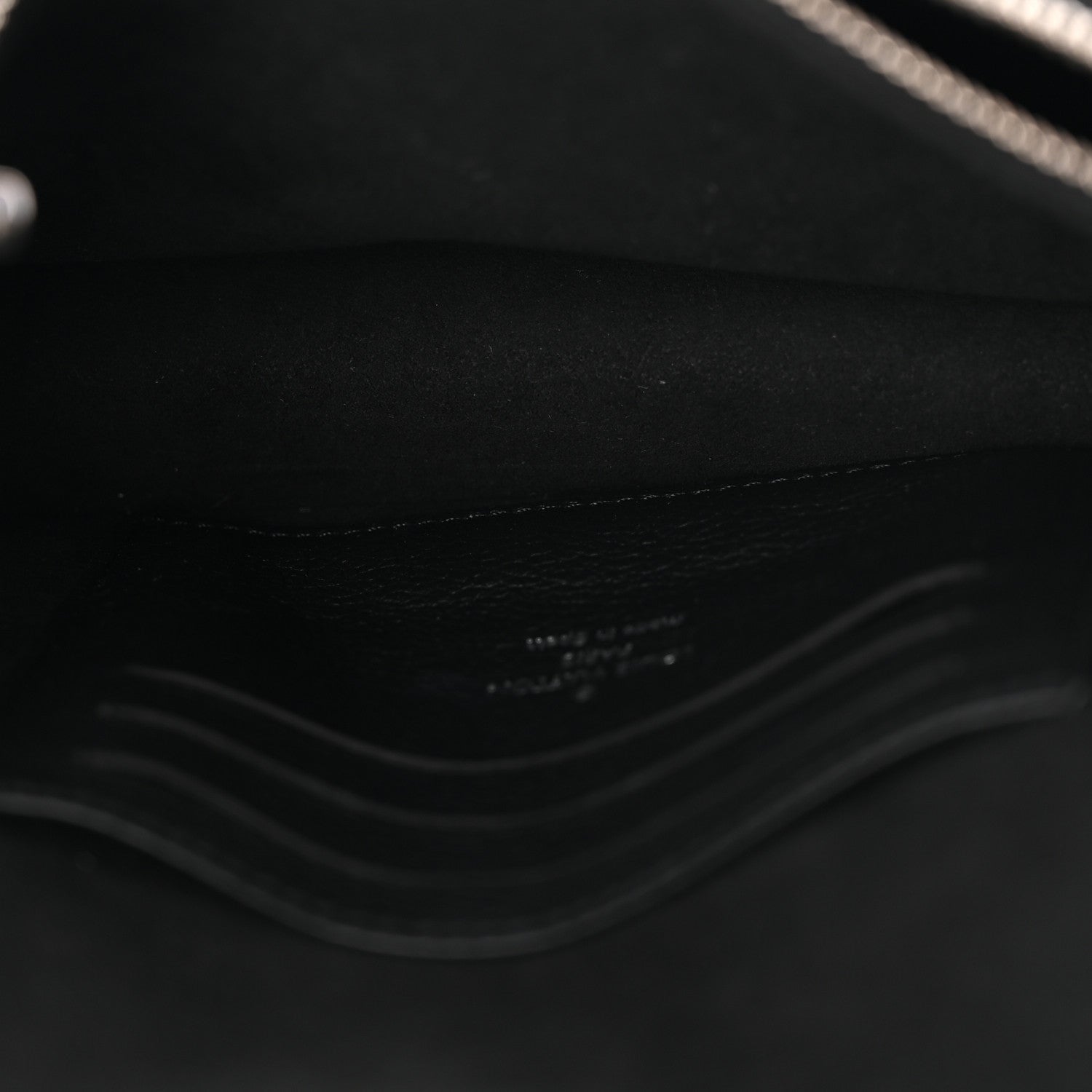 Louis Vuitton Soft Calfskin My Lockme Chain Pochette Black 5 of 10