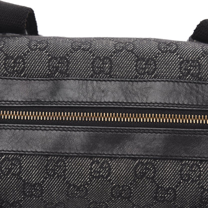 Gucci Monogram Carry On Duffle Bag Black 16 of 16