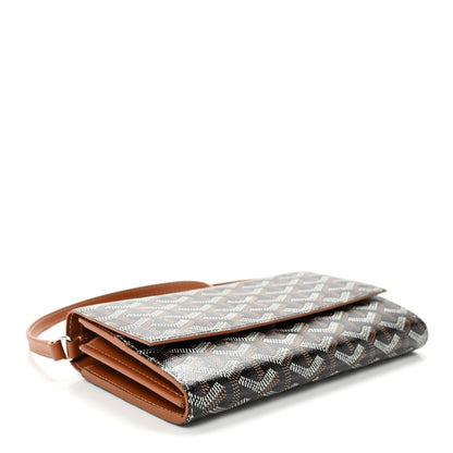 Goyard Goyardine Varenne Continental Wallet Black Gold 4 of 10