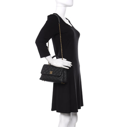 Chanel Caviar Quilted Mini Coco Handle Flap Black 2 of 10