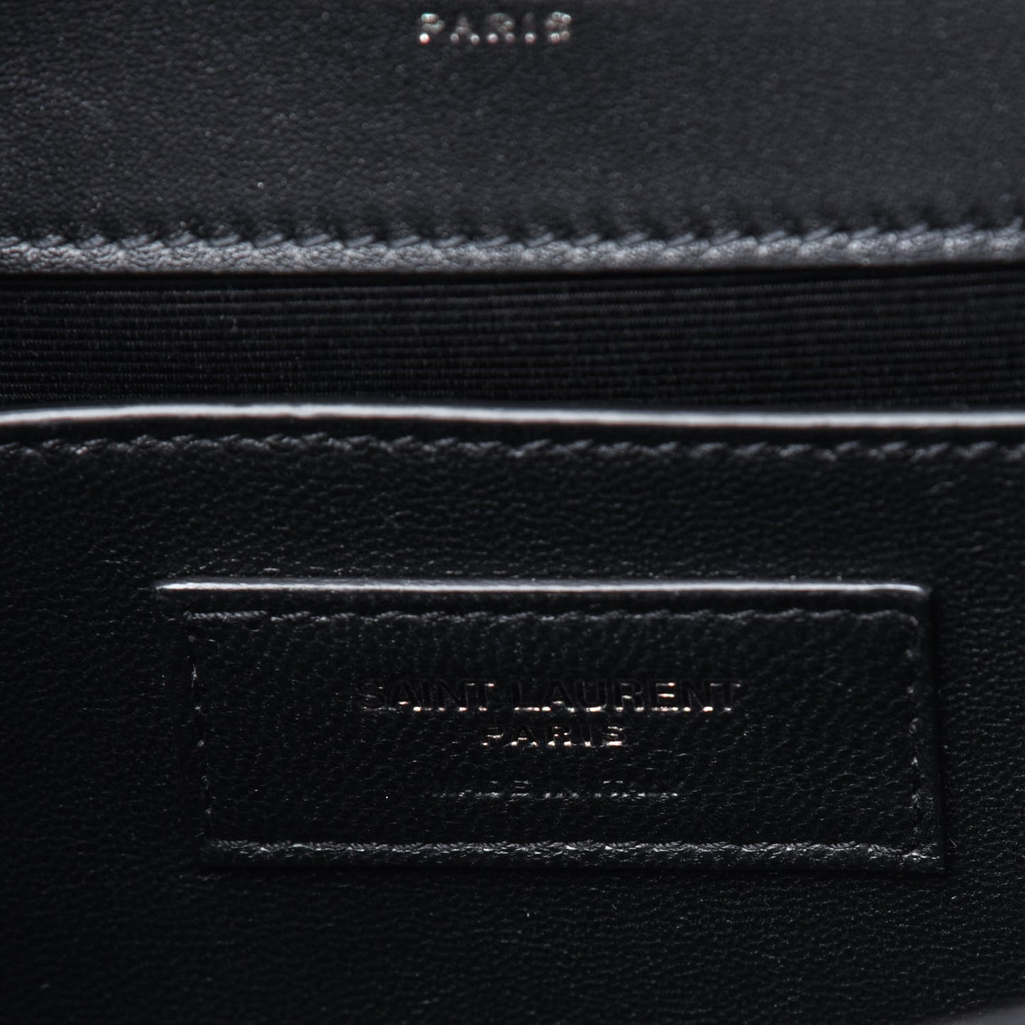 Grain De Poudre Small Monogram Kate Satchel Black White