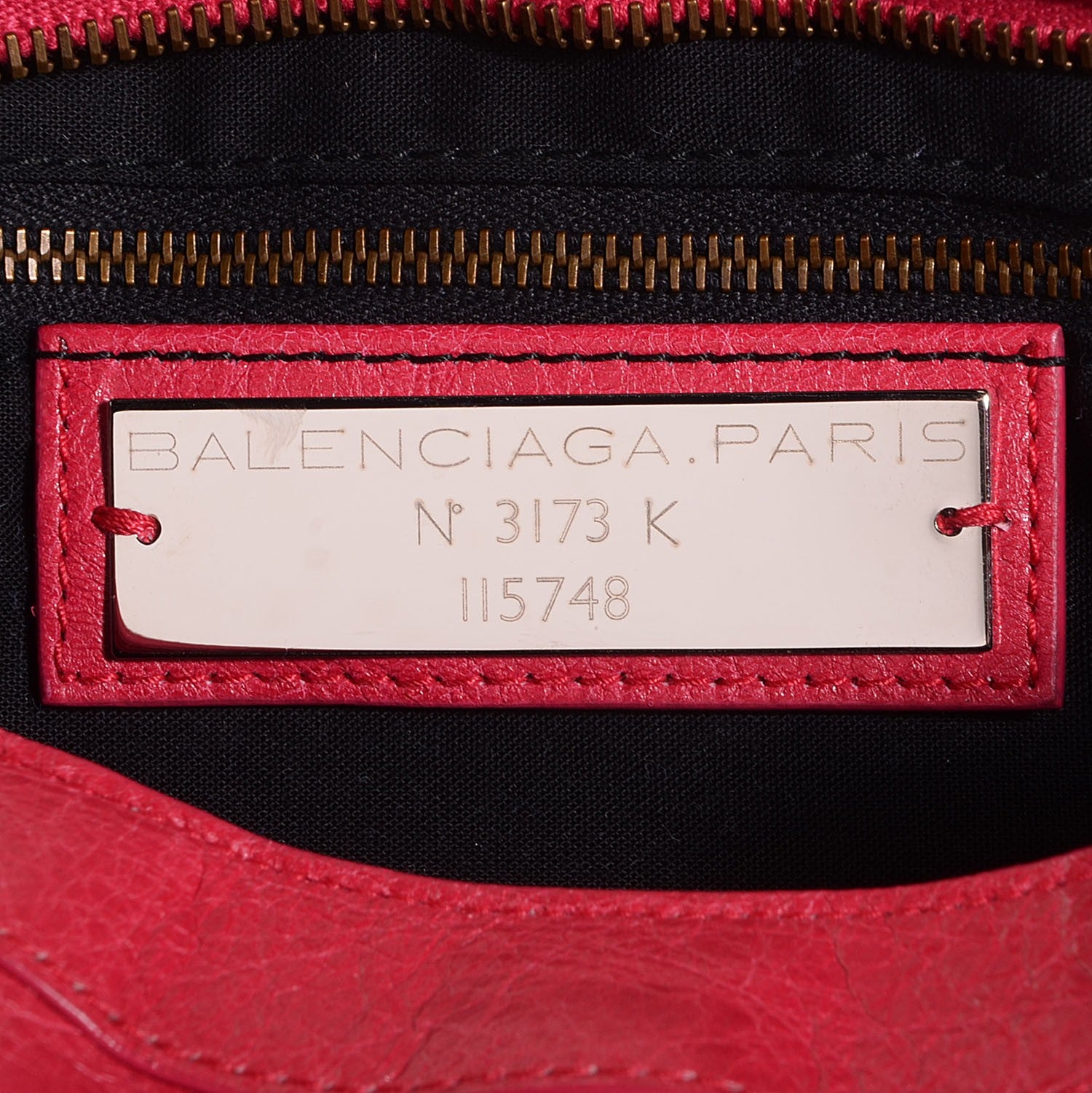 Balenciaga Agneau Classic Hardware City Rose Thulian 6 of 21
