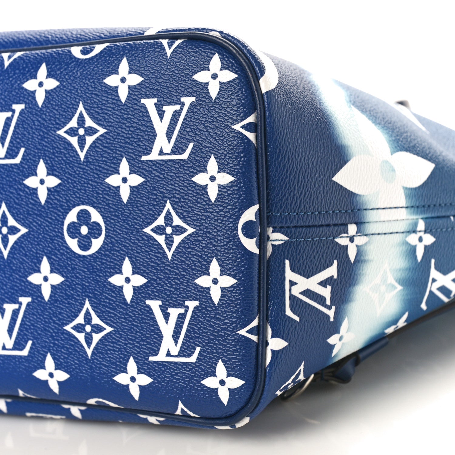 Louis Vuitton Monogram Escale Neverfull MM Blue 9 of 9