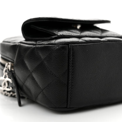 Chanel Caviar Quilted CC Mini Classic Backpack Black 9 of 11
