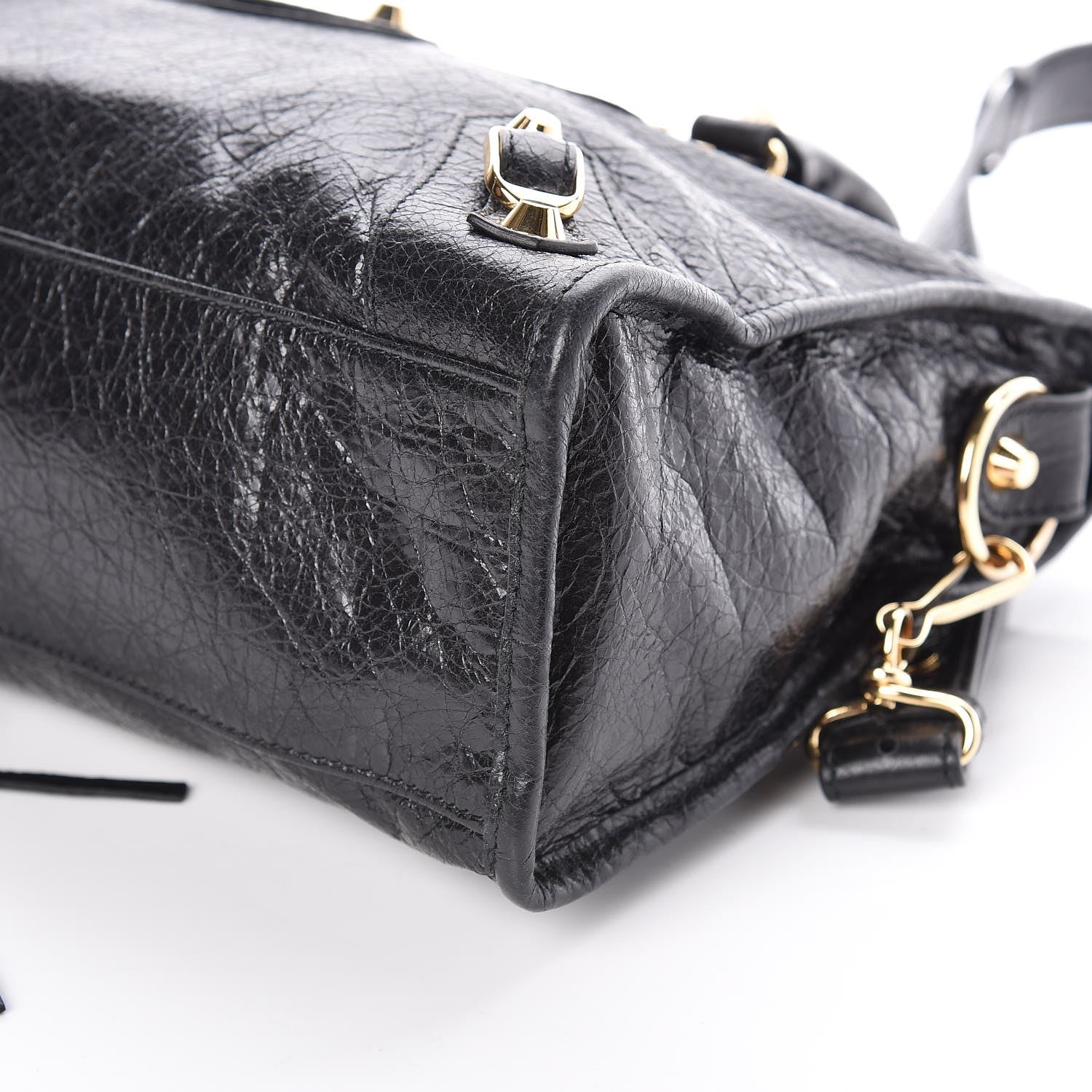 Balenciaga Agneau Classic Gold Hardware S City Black 9 of 9