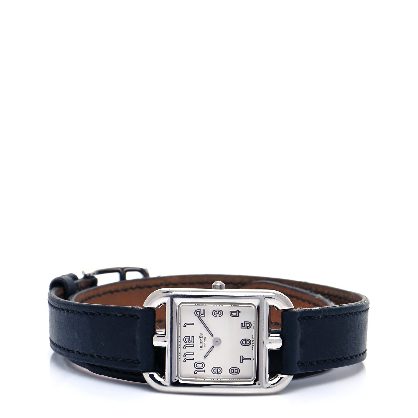Stainless Steel Barenia 23mm Cape Cod Double Tour Quartz Watch Noir