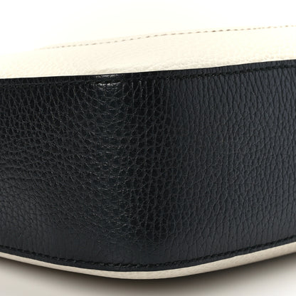 Gucci Dollar Calfskin Bi-Color Small Soho Disco Bag Mystic White Black 8 of 10