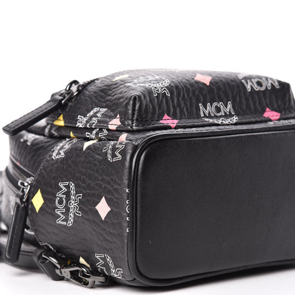 MCM Visetos Spektrum X-Mini Backpack Black 6 of 10