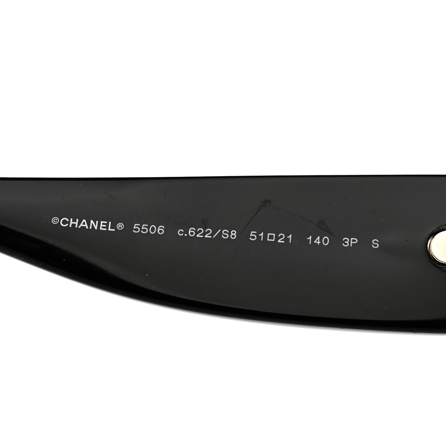Acetate Polarized Square Sunglasses 5506 Black