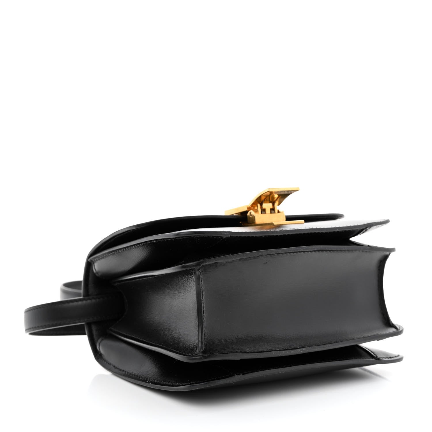 Celine Box Calfskin Small Classic Box Flap Bag Black 4 of 15