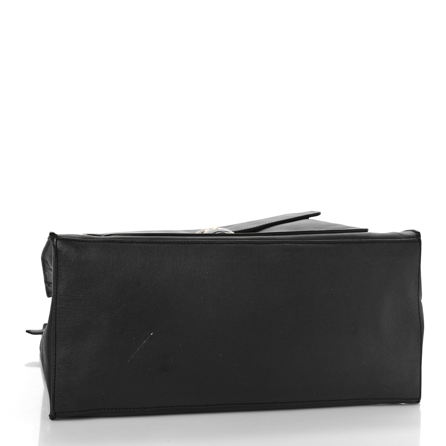 Calfskin Padlock All Afternoon Tote Black