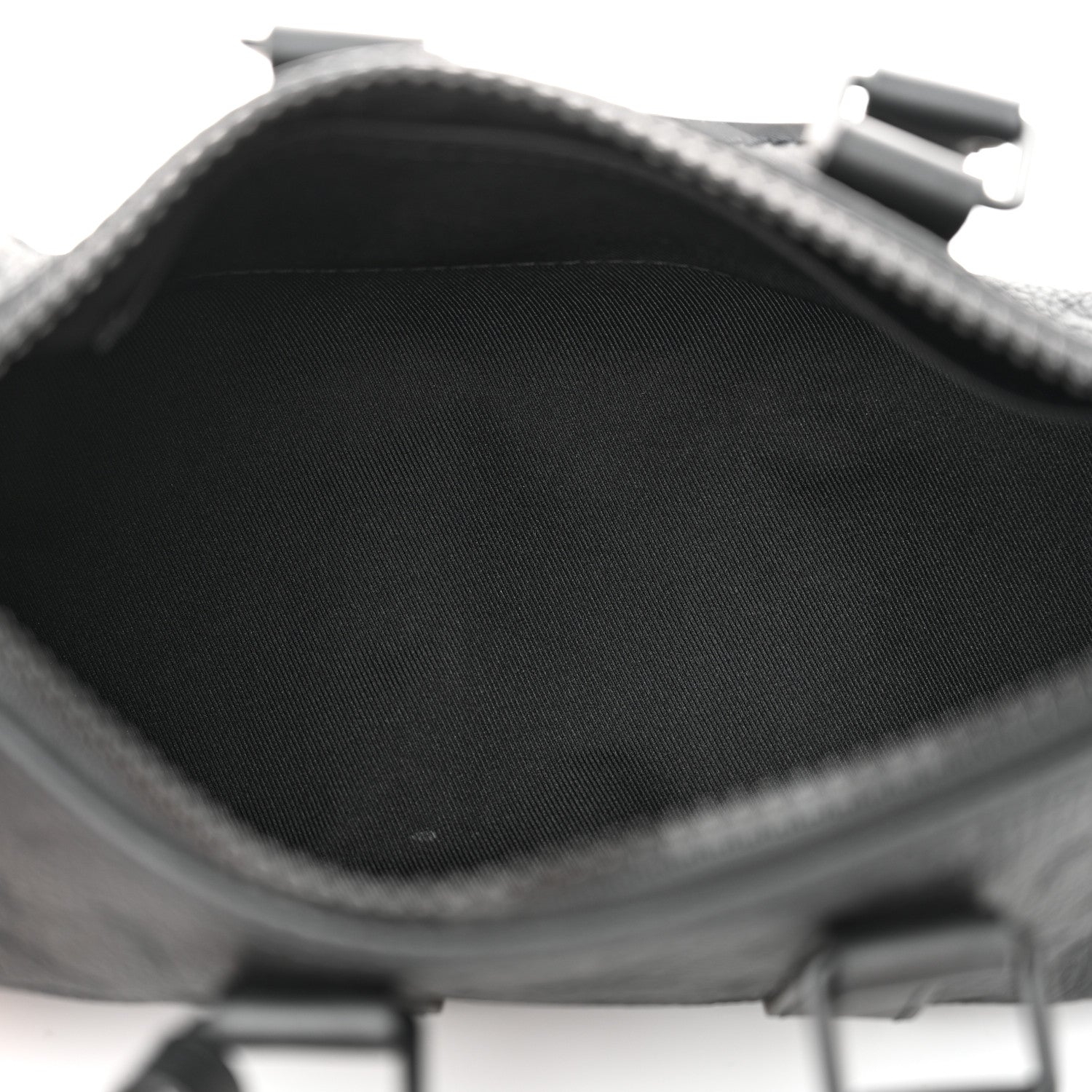 Louis Vuitton Monogram Taurillon Keepall Bandouliere 25 Black 5 of 12