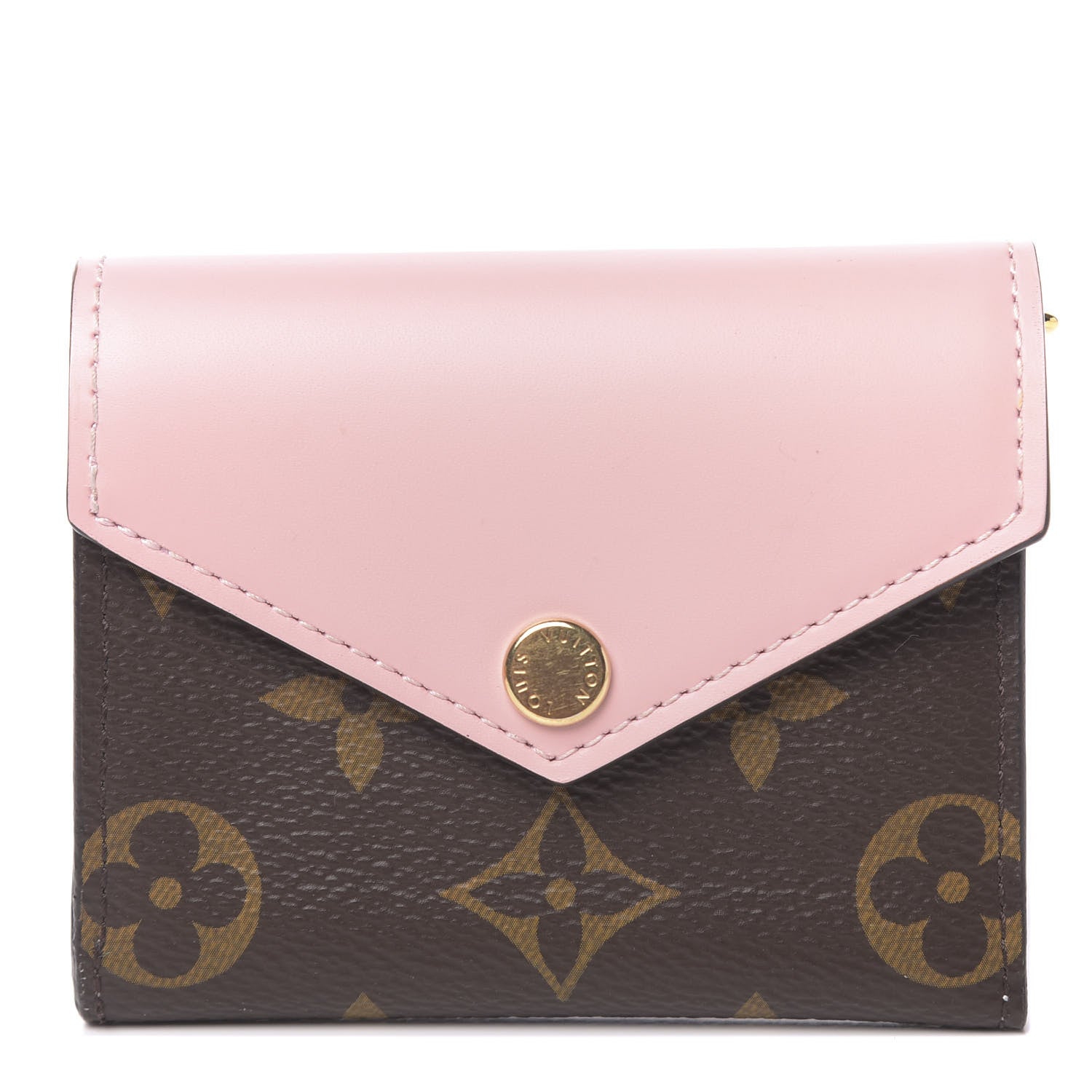 Louis Vuitton Monogram Zoe Wallet Rose Ballerine 1 of 7