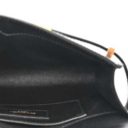 Saint Laurent Smooth Calfskin Mini Manhattan Shoulder Bag Black 5 of 13