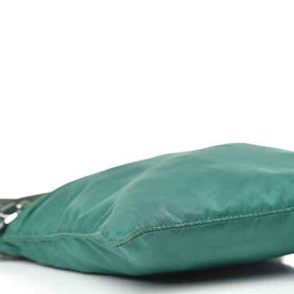 Prada Nylon Vela Flat Messenger Bag Oleandro 9 of 15