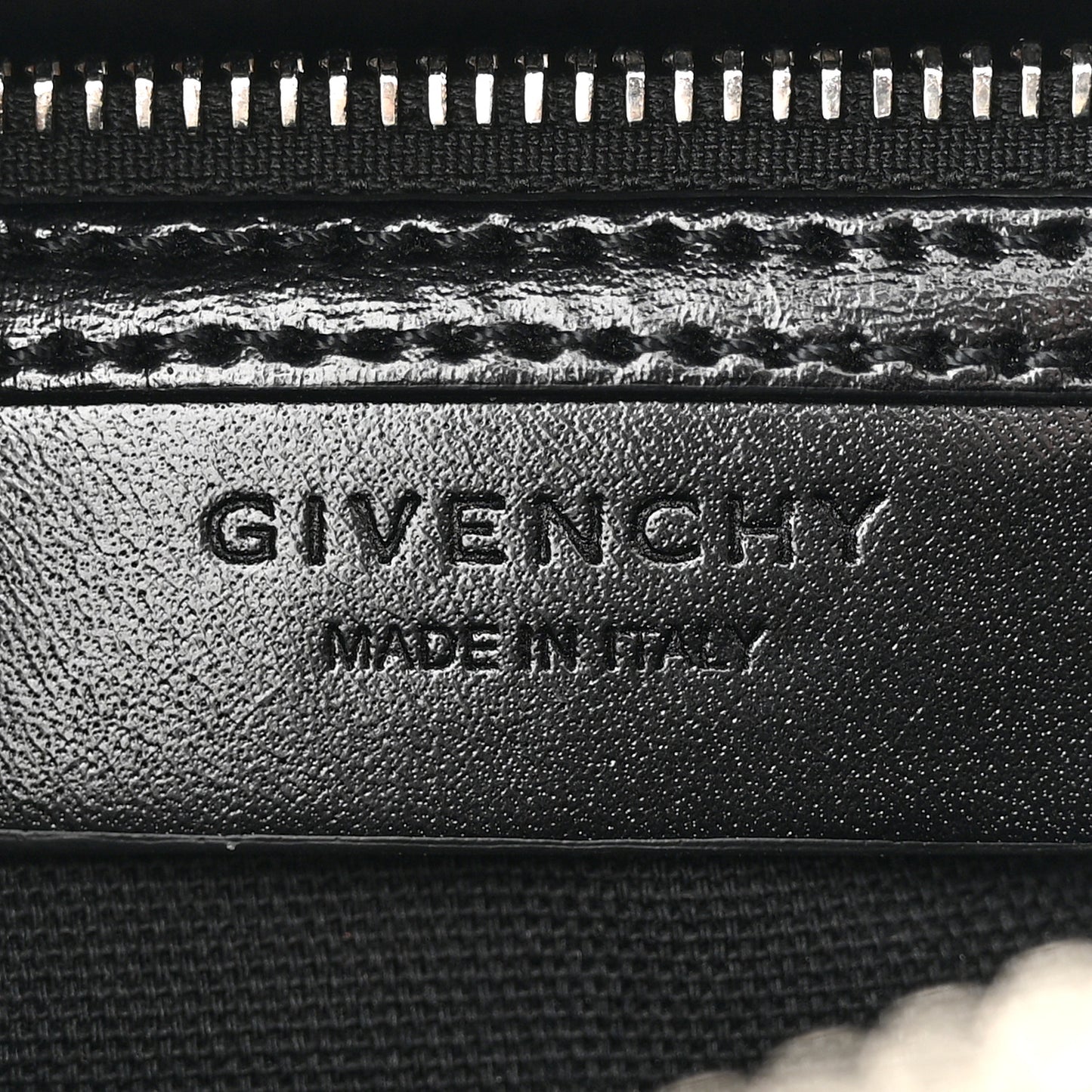 Shiny Lord Calfskin Mini Antigona Black