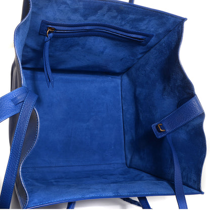 Celine Supple Calfskin Medium Phantom Luggage Royal Blue 5 of 9