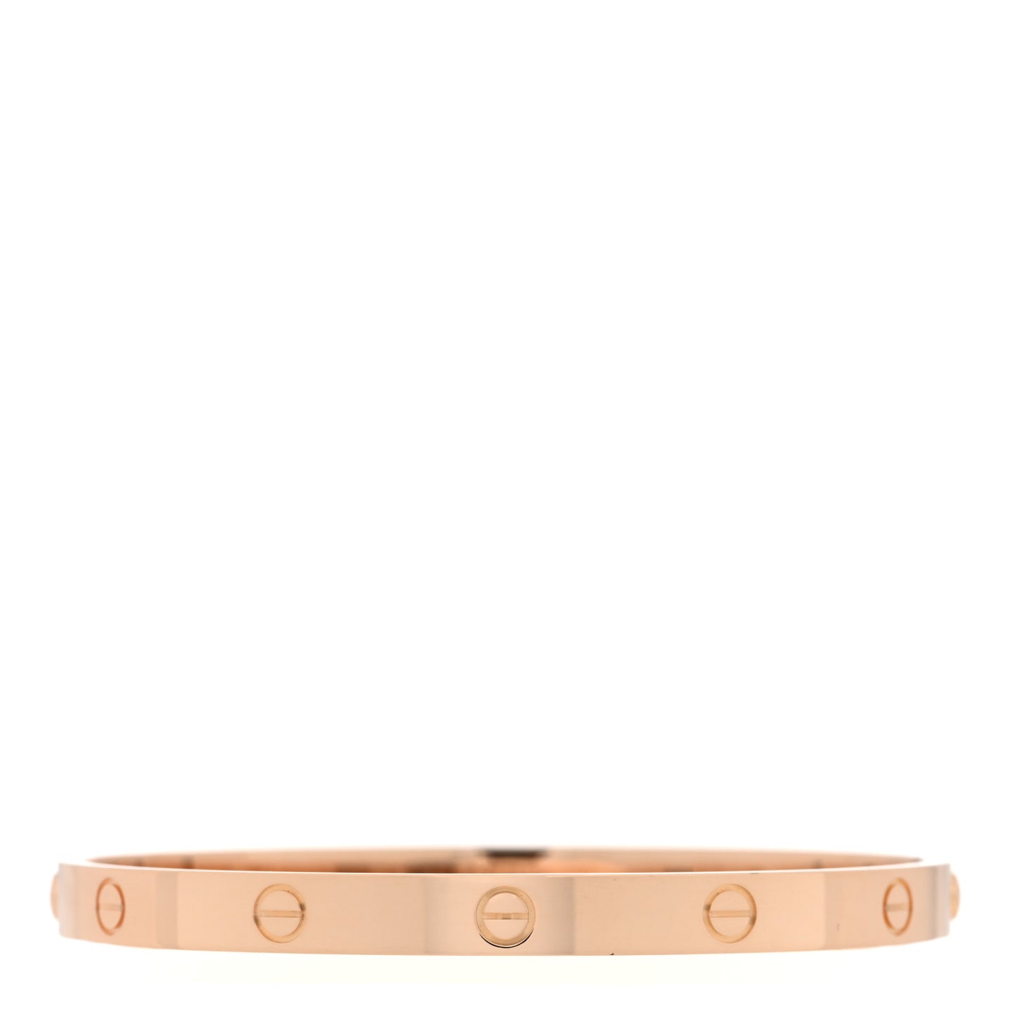 18K Pink Gold LOVE Bracelet 20
