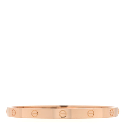 Cartier 18K Pink Gold LOVE Bracelet 20 2 of 7