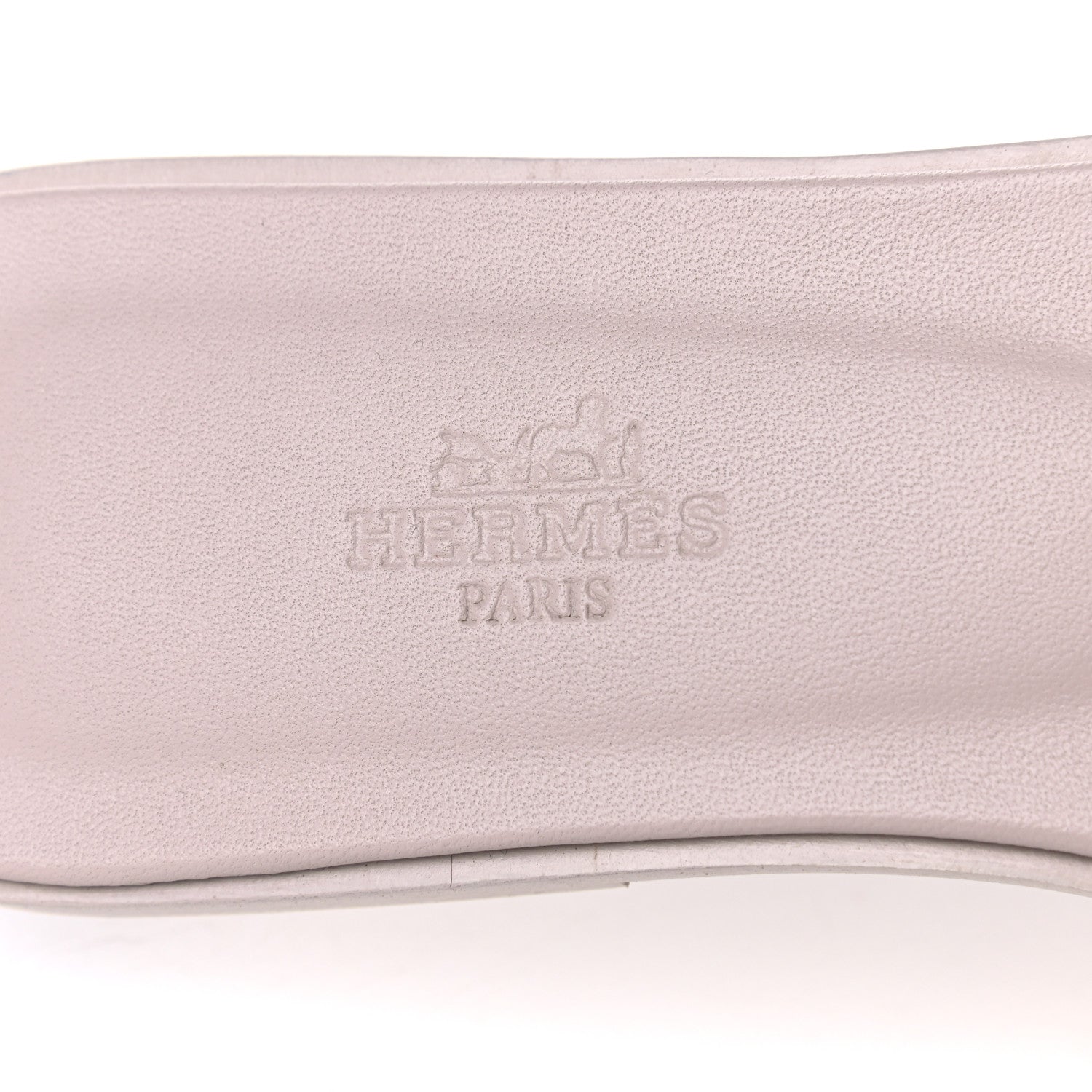 Hermes Calfskin Oran Sandals 37 Rose Pétale 7 of 8