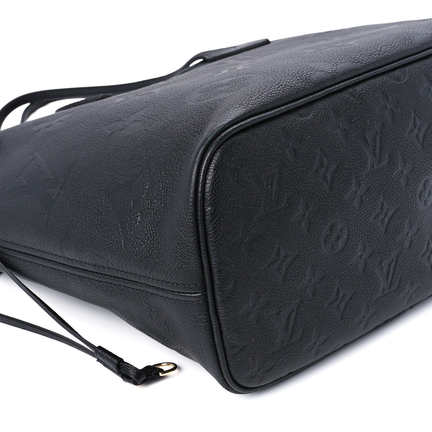 Louis Vuitton Empreinte Monogram Giant Neverfull MM Black 10 of 12