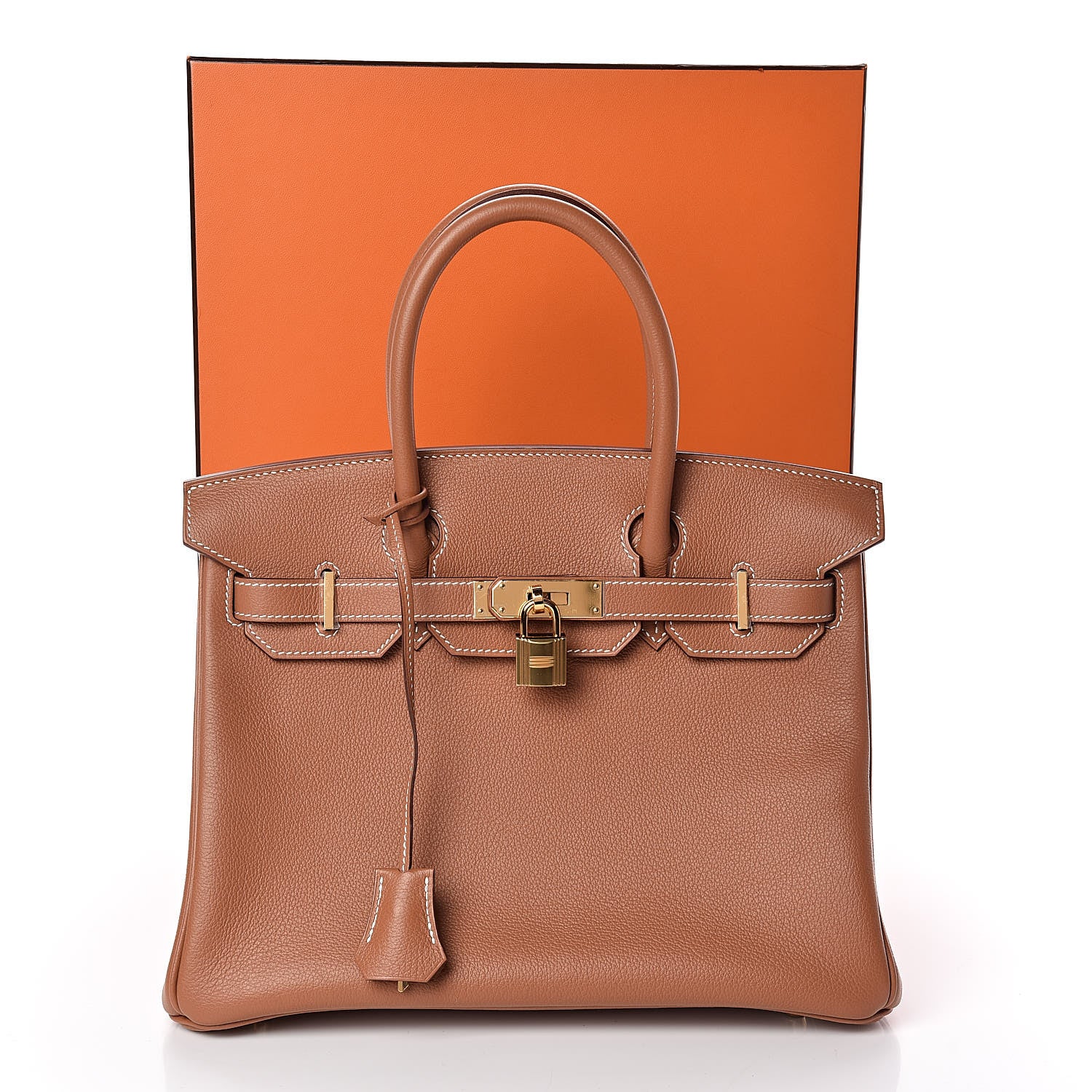 Hermes Taurillon Novillo Birkin 30 Gold 30 of 30
