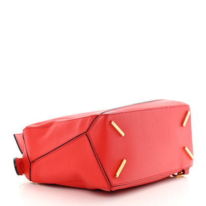 Loewe Calfskin Medium Puzzle Bag Scarlet 4 of 17