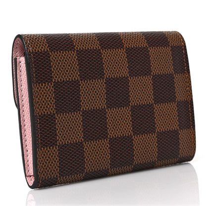Louis Vuitton Damier Ebene Rosalie Coin Purse Rose Ballerine 3 of 6
