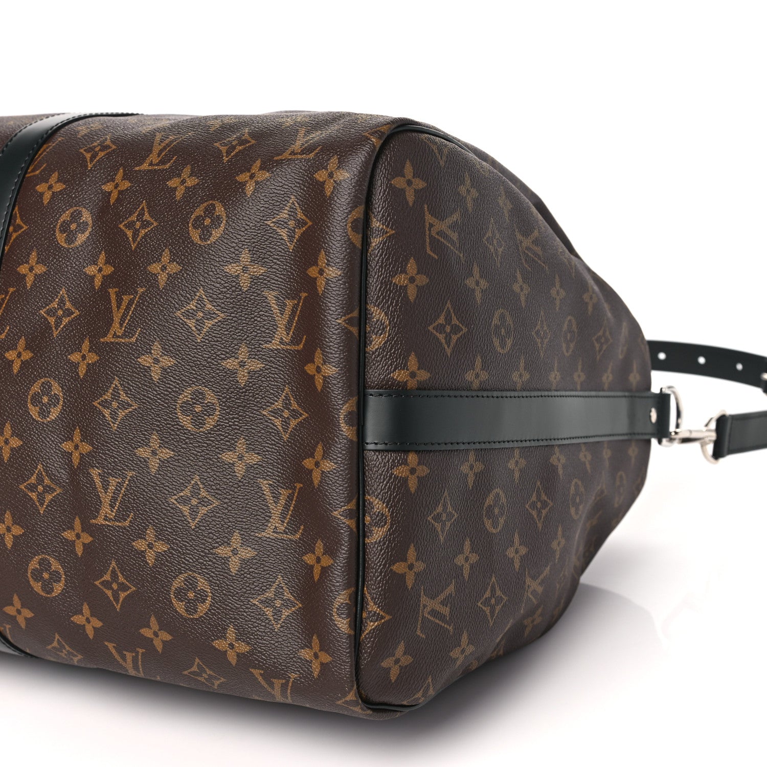 Louis Vuitton LOUIS VUITTON Monogram Macassar Keepall Bandouliere 55 7 of 7