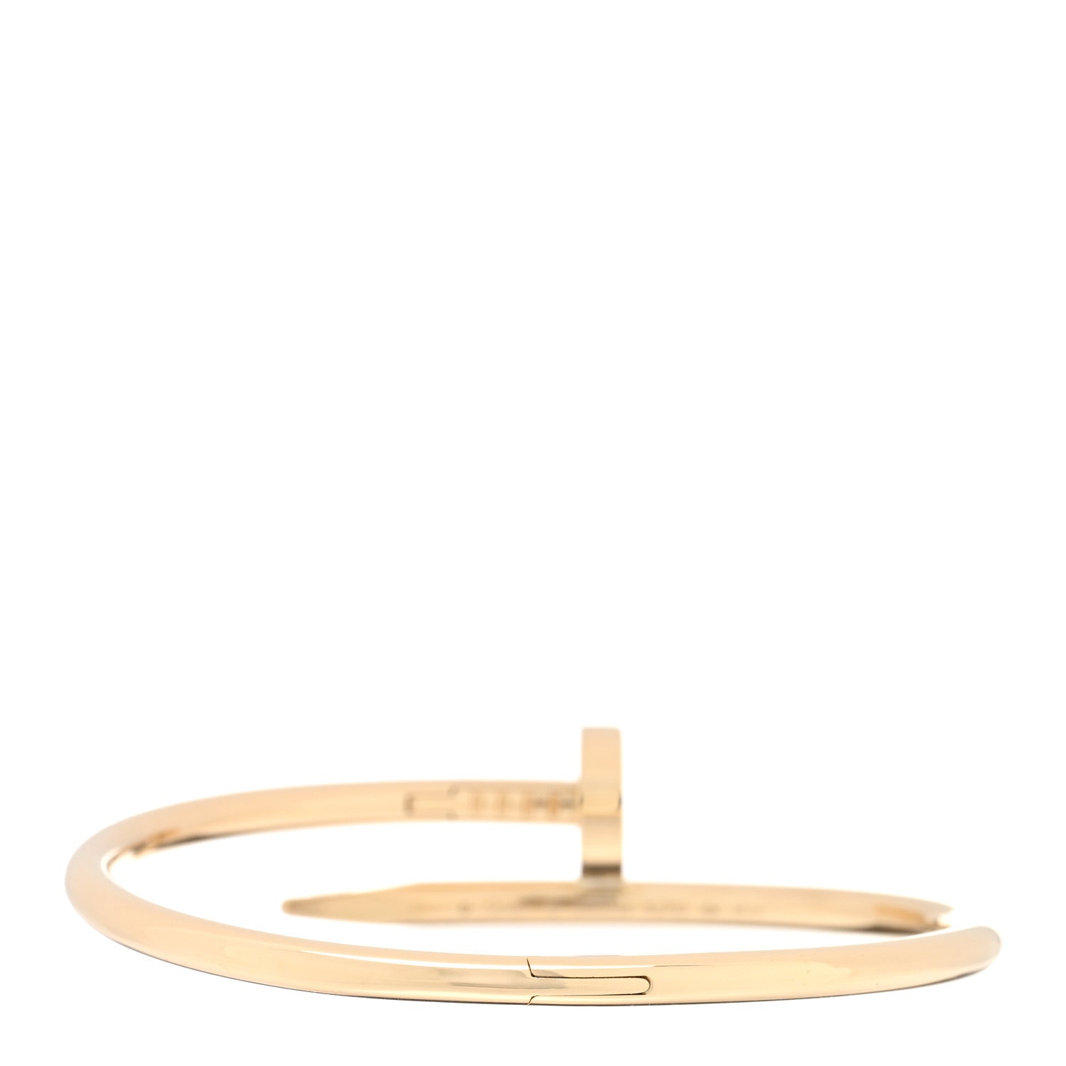 Cartier 18K Yellow Gold Juste Un Clou Bracelet 16 2 of 3