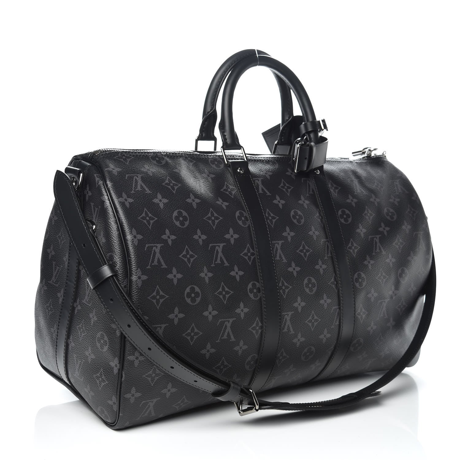 Louis Vuitton Monogram Eclipse Keepall Bandouliere 45 3 of 14