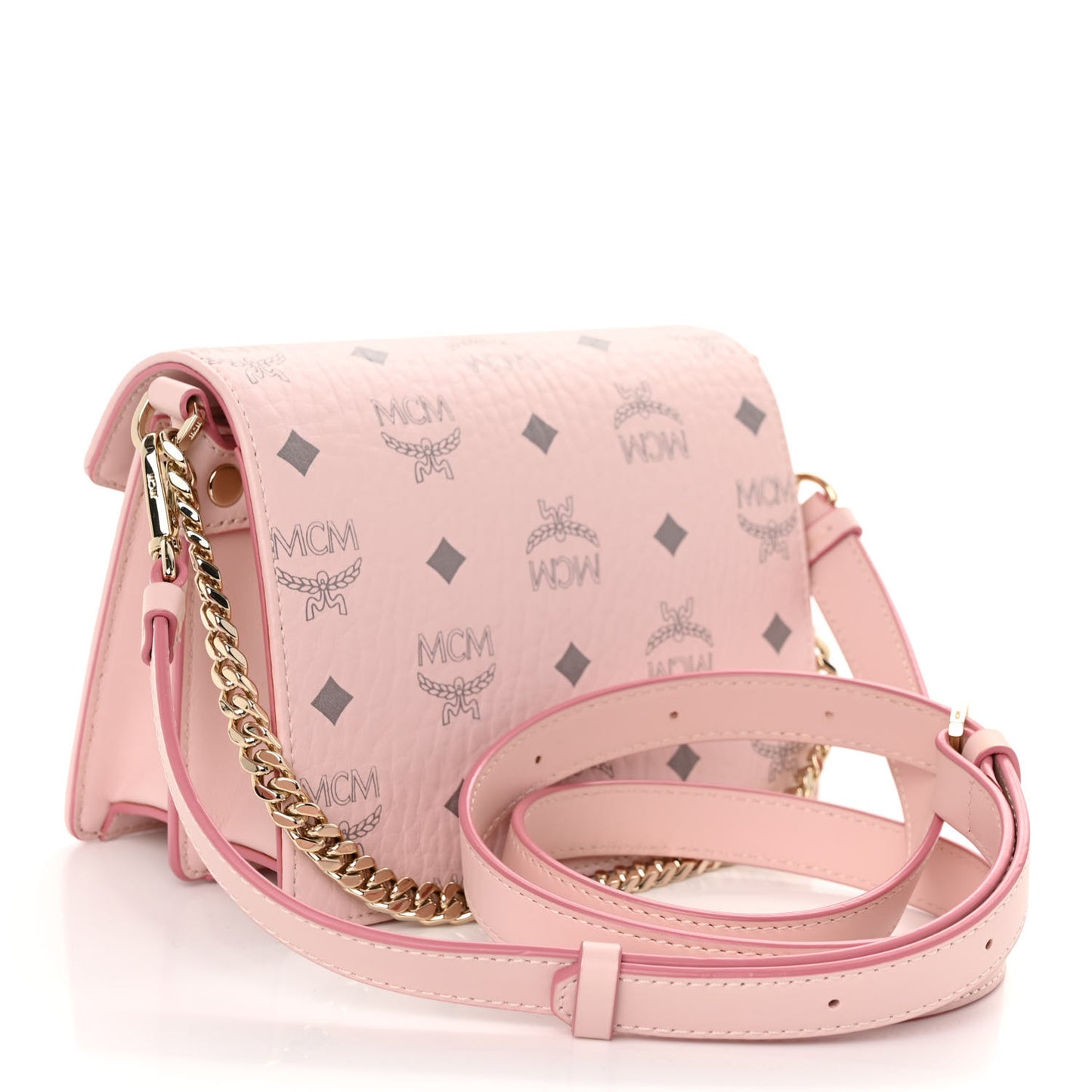 Visetos Mini Patricia Crossbody Bag Powder Pink