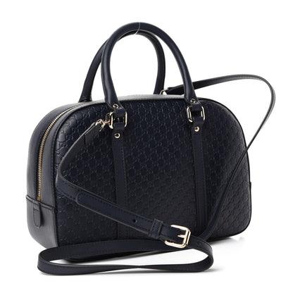 Gucci Microguccissima Medium Crossbody Bag Blue 3 of 10