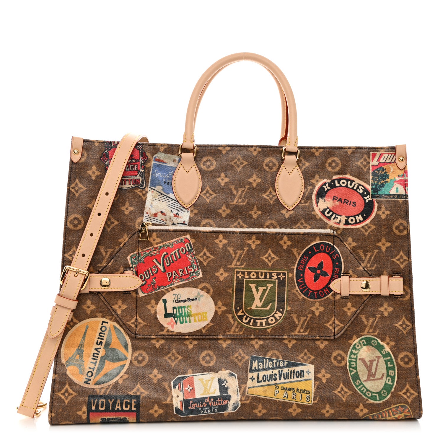 Louis Vuitton Monogram Flight Mode Onthego Voyage 1 of 9