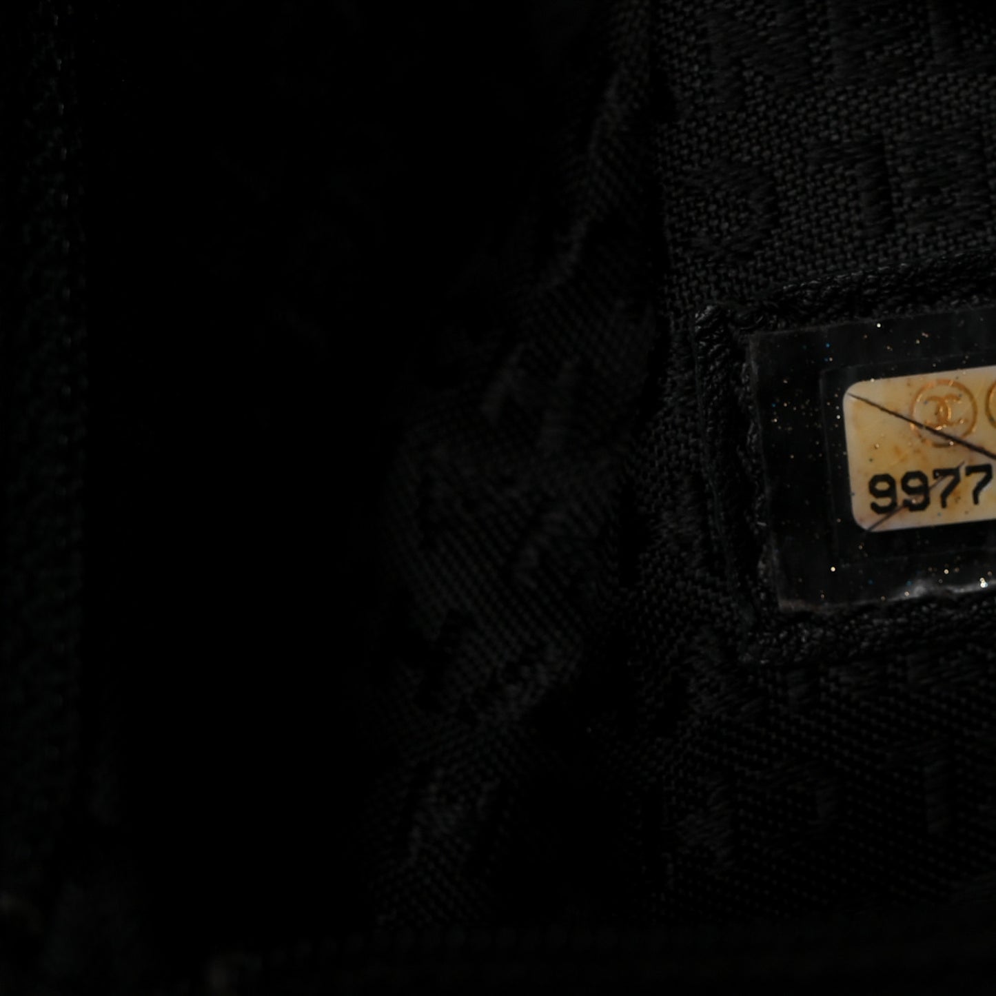 Caviar Square Stitched Bowler Black