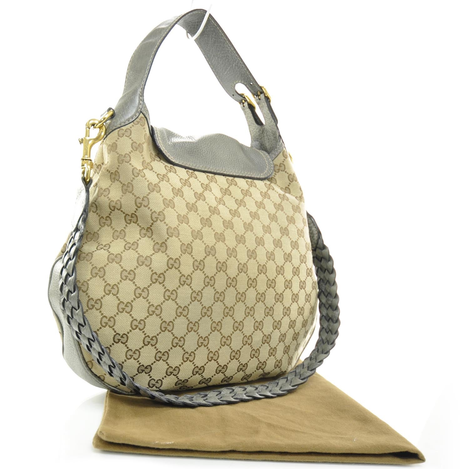 Gucci Monogram New Pelham Large Shoulder Bag 3 of 9