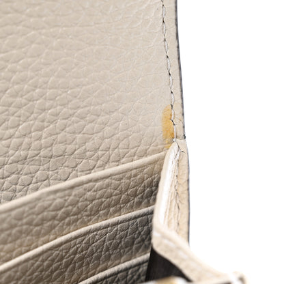 Gucci Grainy Calfskin Zumi Continental Wallet Vintage White 8 of 10