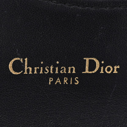 Christian Dior Oblique Saddle Card Holder Blue 6 of 7