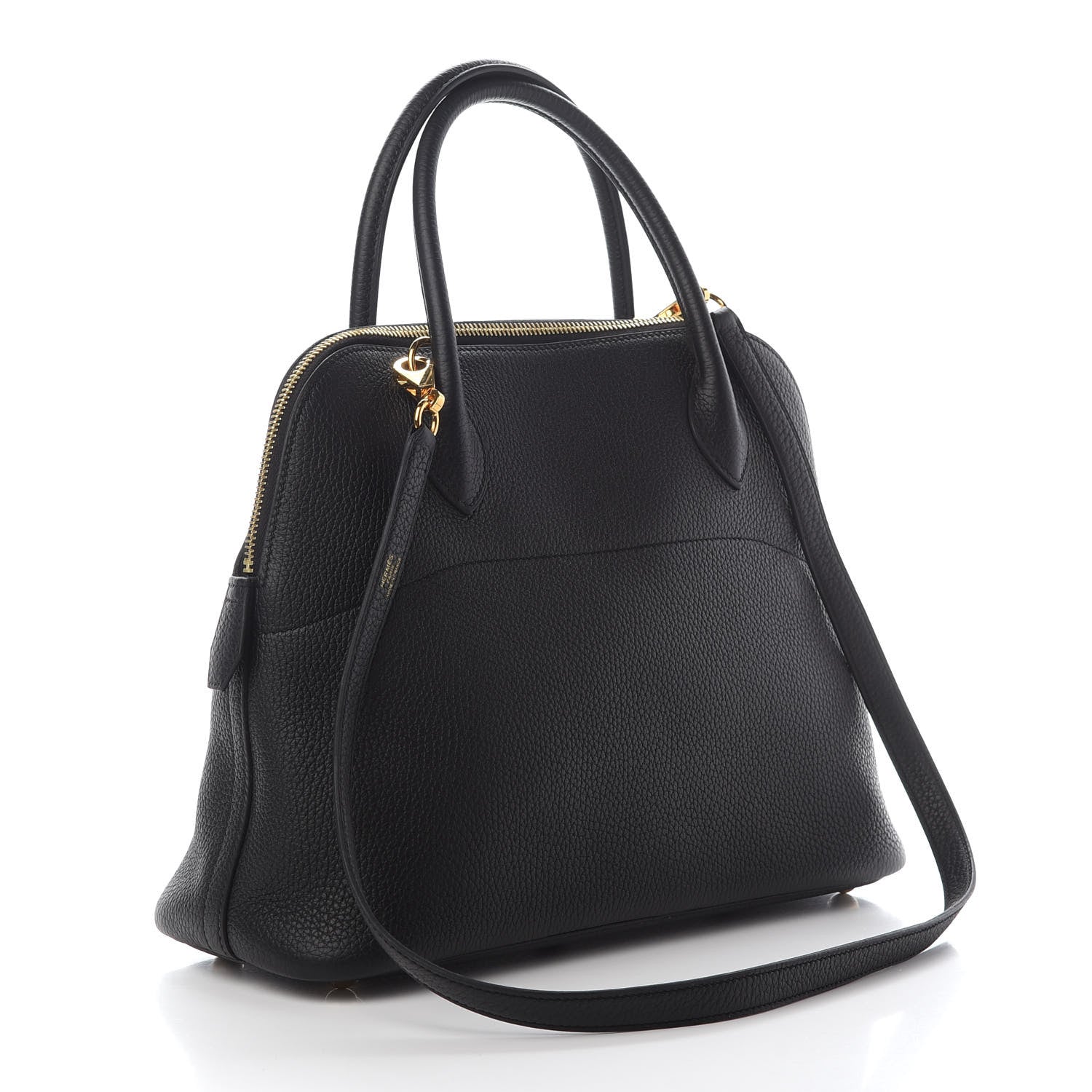 Hermes Taurillon Clemence Bolide 31 Black 2 of 8