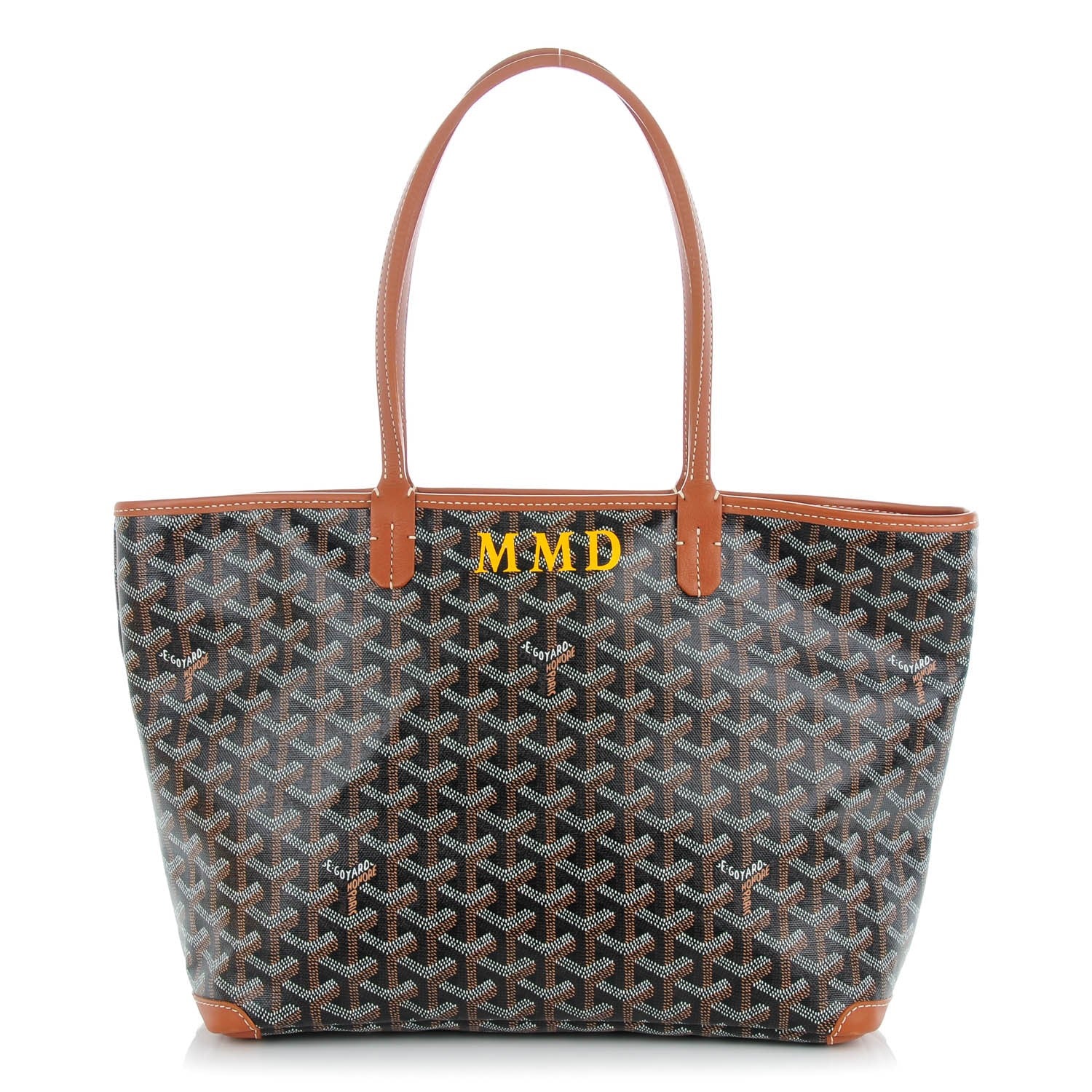 Goyard Goyardine Artois Black Gold 1 of 7