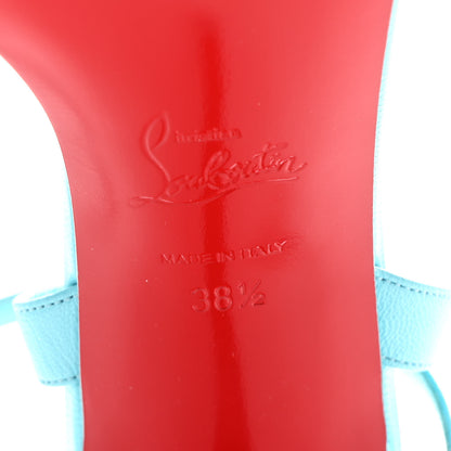 Christian Louboutin Nappa Loubigirl 85 Sandals 38.5 Mineral 12 of 19