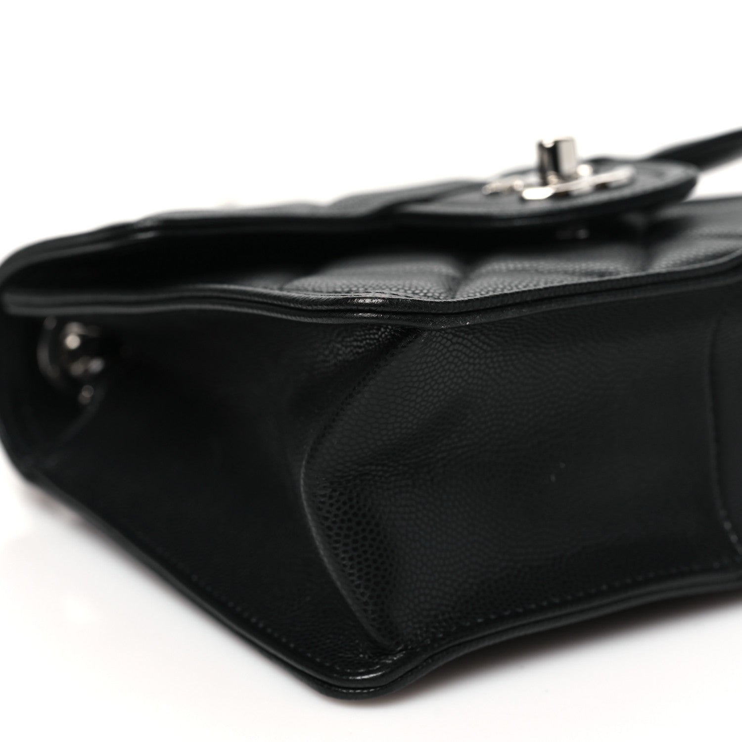 Chanel Caviar Quilted Mini Sweet Classic Flap Black 9 of 10