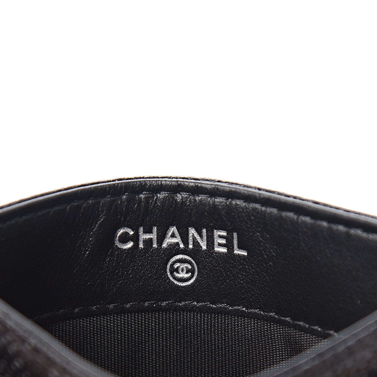 Chanel Caviar Quilted Incognito Card Holder Black 5 of 8