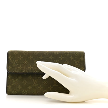 Louis Vuitton Mini Monogram Porte Tresor International Wallet Kaki 2 of 10