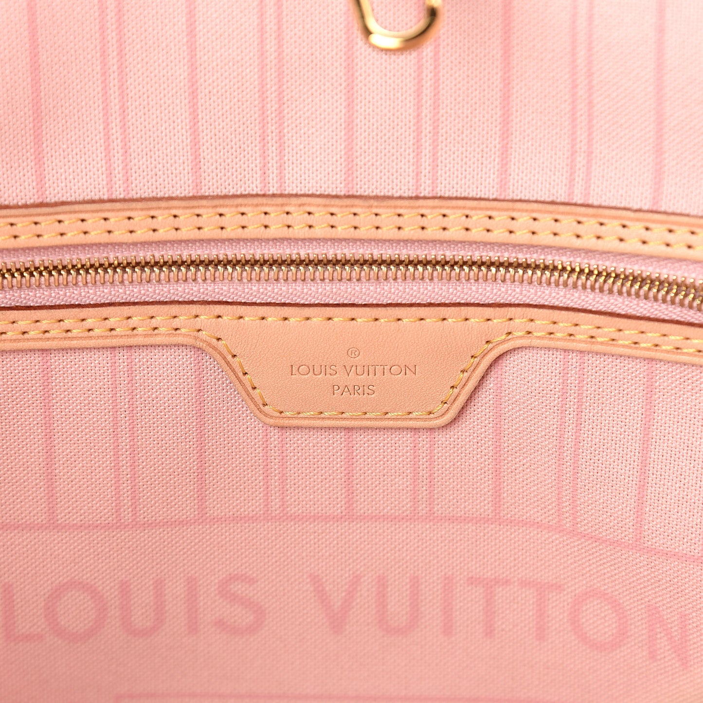 Damier Azur Neo Neverfull MM Rose Ballerine