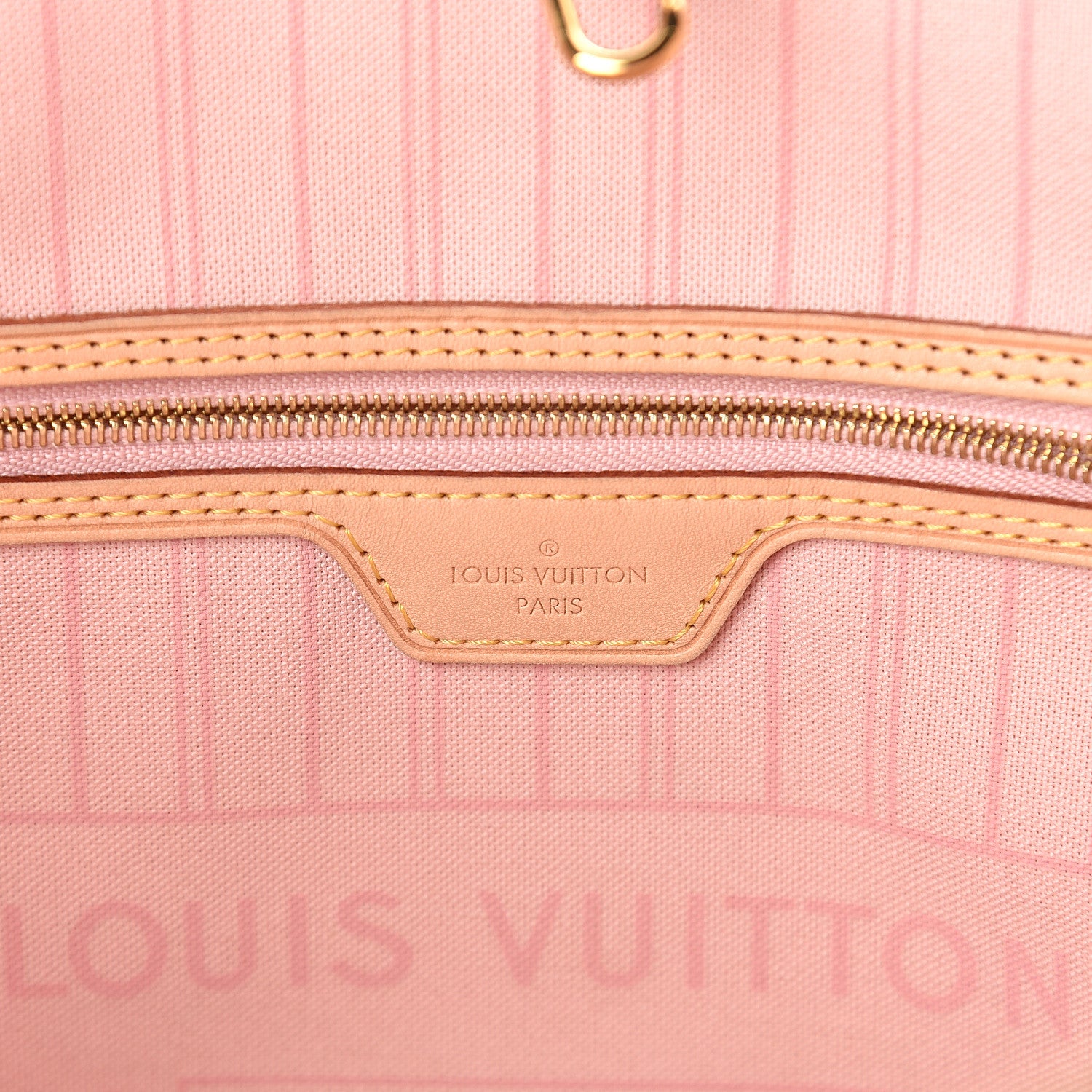 Louis Vuitton Damier Azur Neo Neverfull MM Rose Ballerine 5 of 8
